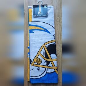 NFL CHARGERS BEACH TOWEL